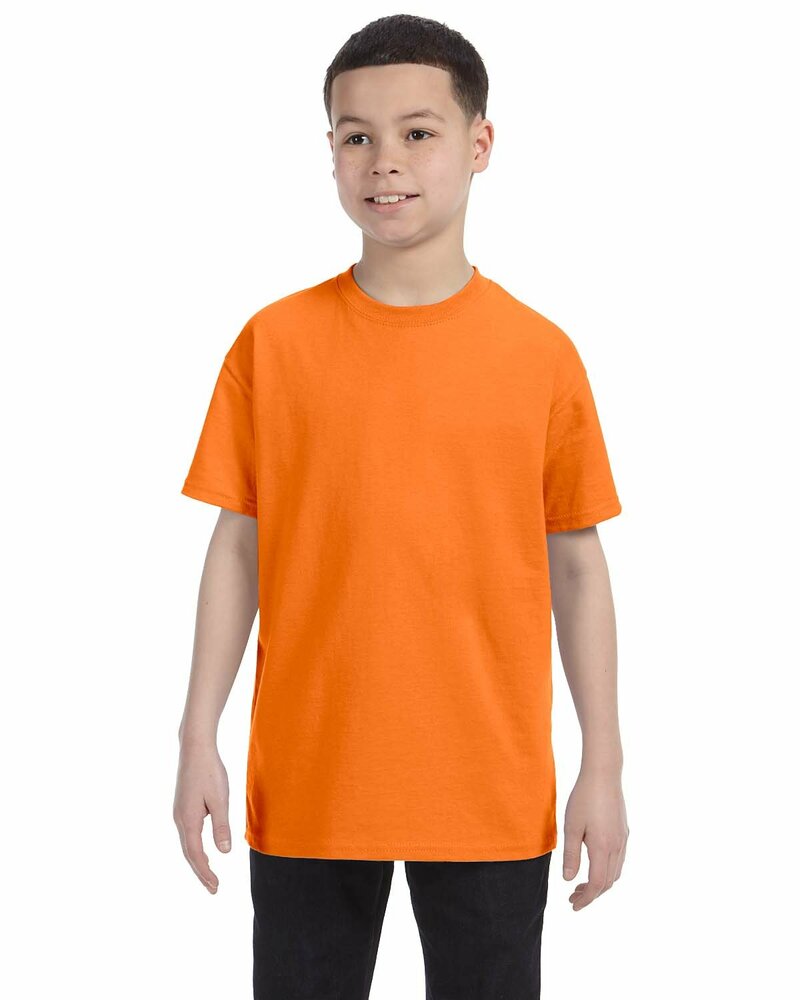 Gildan G500B Youth Heavy Cotton™ T-Shirt Front Fullsize"