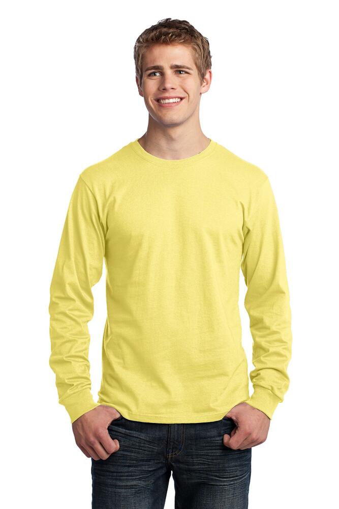 Port & Company PC54LS Long Sleeve Core Cotton Tee Front Fullsize"