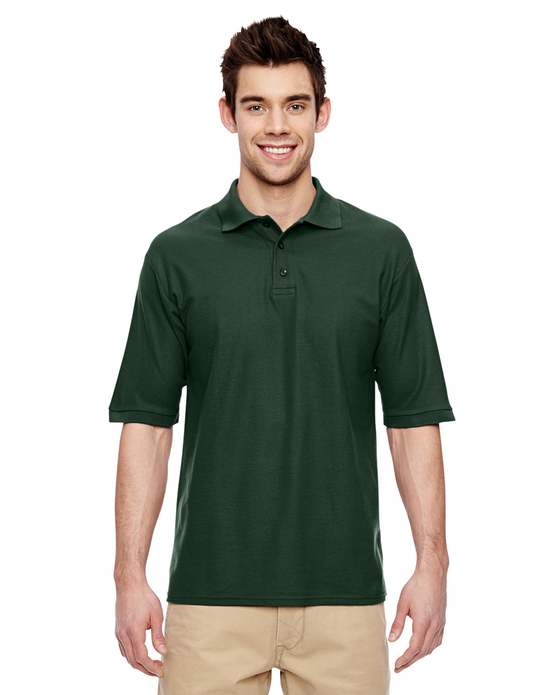 jerzees 537msr adult 5.3 oz. easy care™ polo Front Fullsize