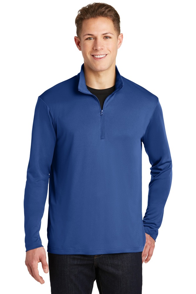Sport-Tek ST357 PosiCharge ® Competitor ™ 1/4-Zip Pullover Front Fullsize"