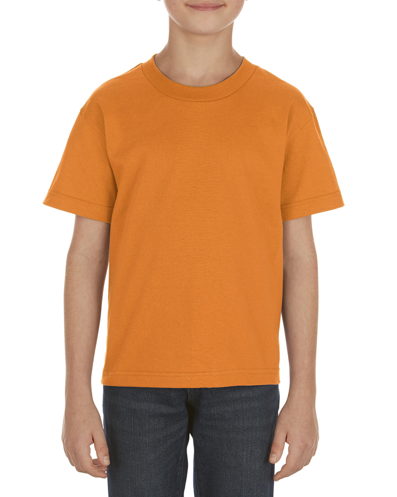 alstyle al3381 youth 6.0 oz., 100% cotton t-shirt Front Fullsize