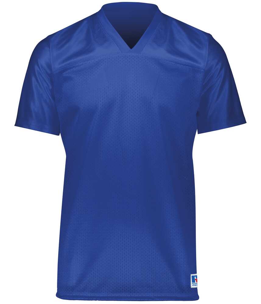 russell athletic r0593m solid flag football jersey Front Fullsize
