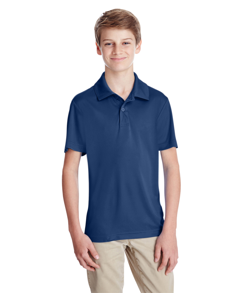 team 365 tt51y youth zone performance polo Front Fullsize