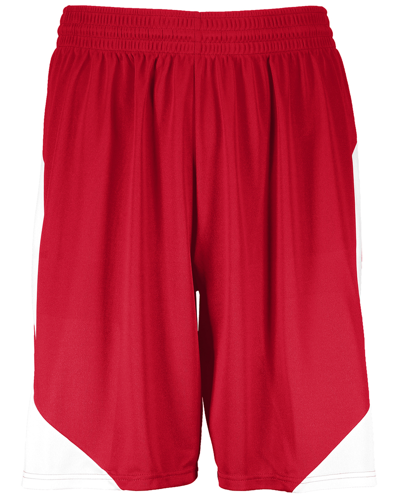 augusta sportswear 1733 adult step-back basketball shorts Front Fullsize