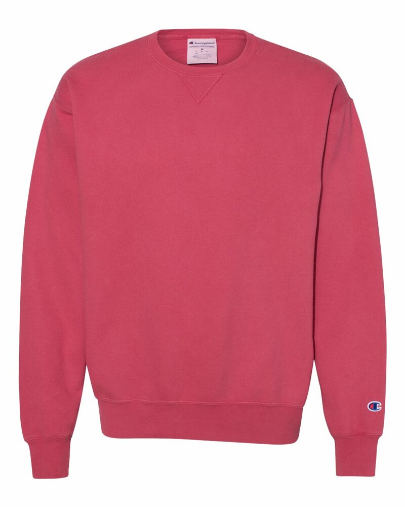 champion cd400 unisex garment dyed sweatshirt Front Fullsize