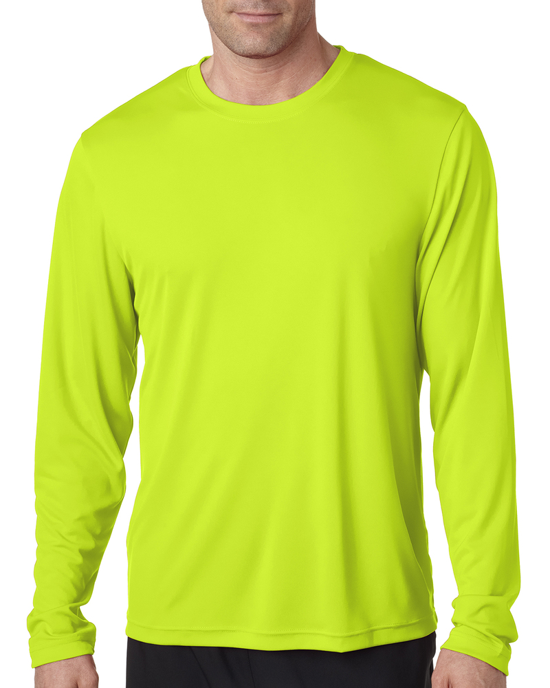 Long sleeve store safety green shirts