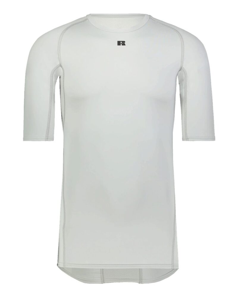 russell athletic r21cpm half sleeve compression tee Front Fullsize