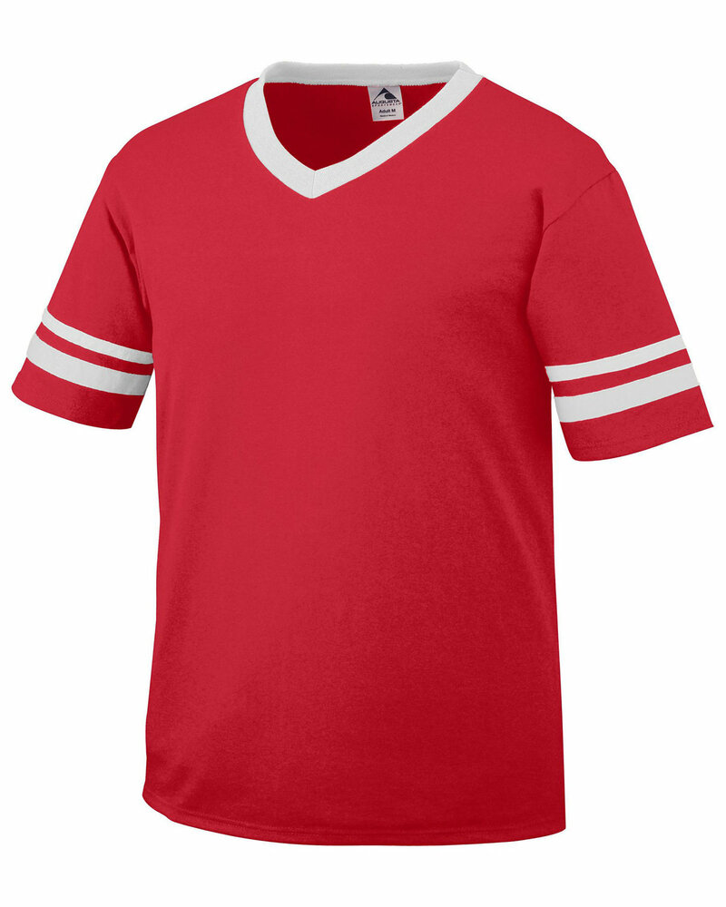 Augusta Sportswear 361 Youth Sleeve Stripe Jersey Front Fullsize"
