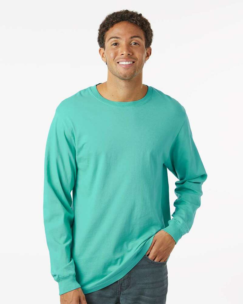 SoftShirts 220 Classic Long Sleeve T-Shirt Front Fullsize"