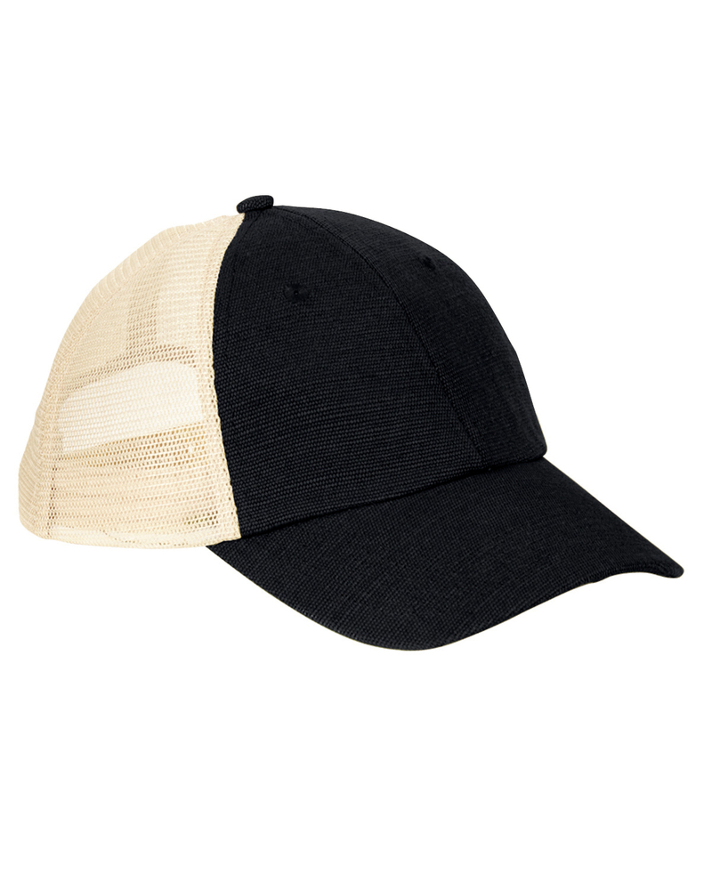 econscious EC7095 Hemp Washed Soft Mesh Trucker Front Fullsize"