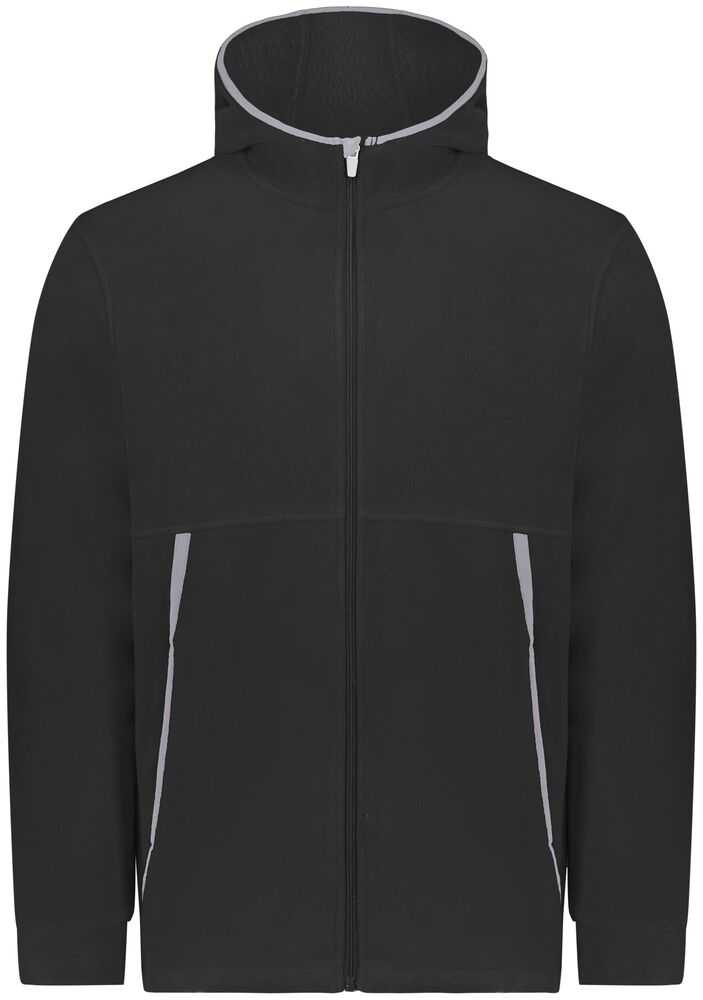 Augusta Sportswear 6859 Youth Chill Fleece 2.0  Full Zip Hoodie Front Fullsize"