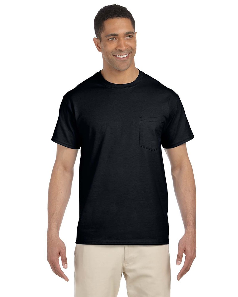 Gildan G230 Ultra Cotton ® 100% Cotton T-Shirt with Pocket Front Fullsize"