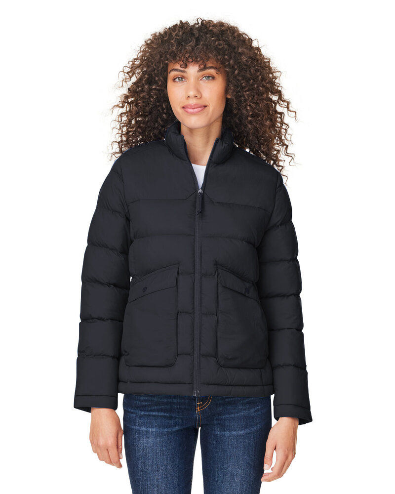 core365 ce720w ladies' inspire puffer jacket Front Fullsize