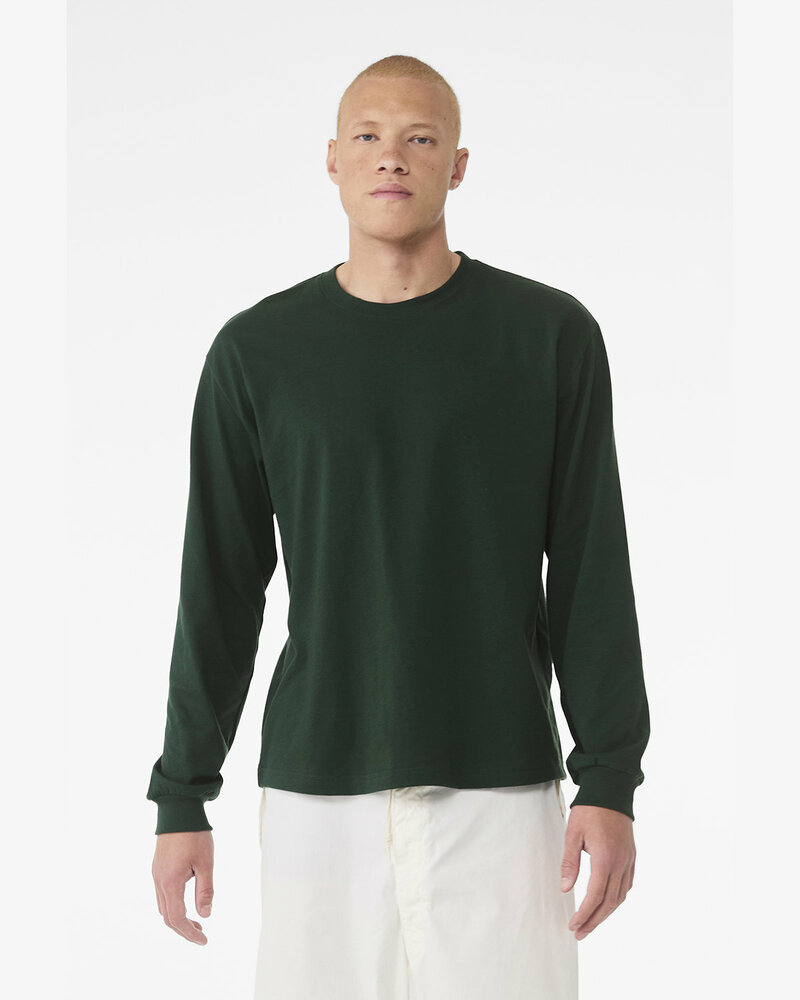 Bella + Canvas 3511 Unisex 6oz Heavyweight Long-Sleeve T-Shirt Front Fullsize"
