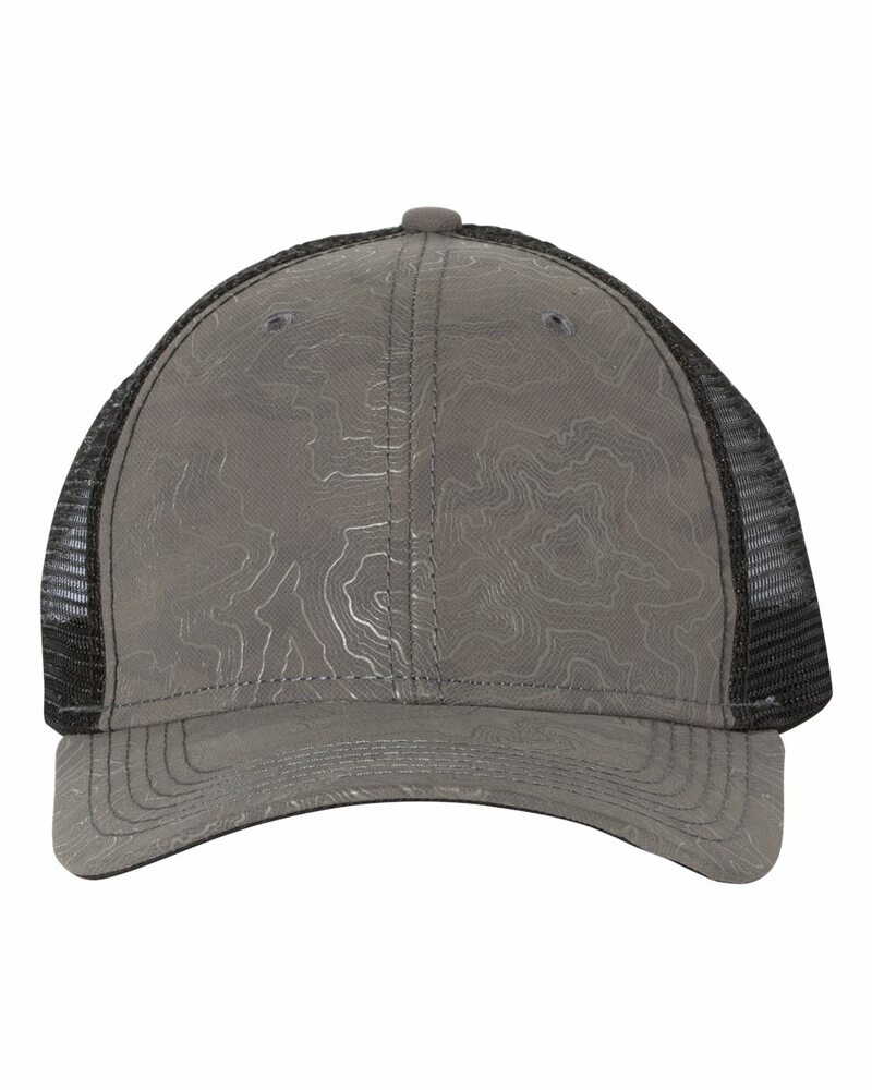 dri duck 3458 territory trucker cap Front Fullsize