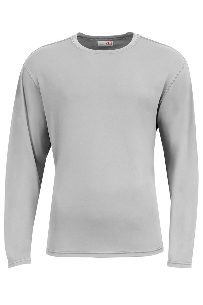 A4 A4N3532 AirFlex Long Sleeve Tee N3532 Front Fullsize"