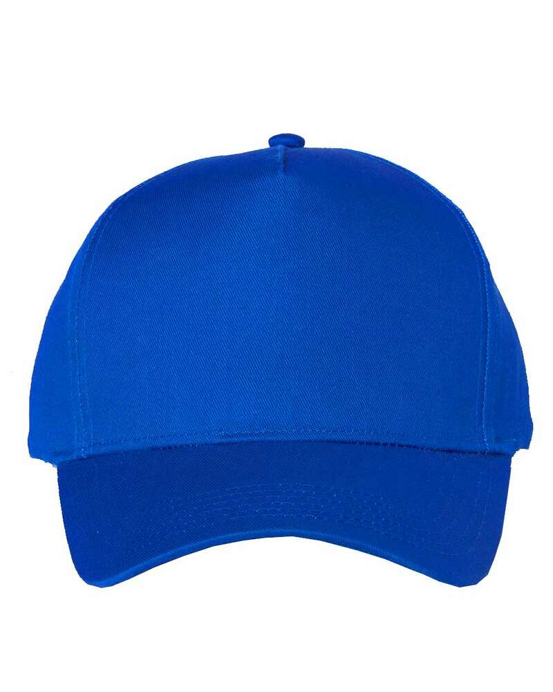 Valucap V8869 Five-Panel Twill Cap Front Fullsize"