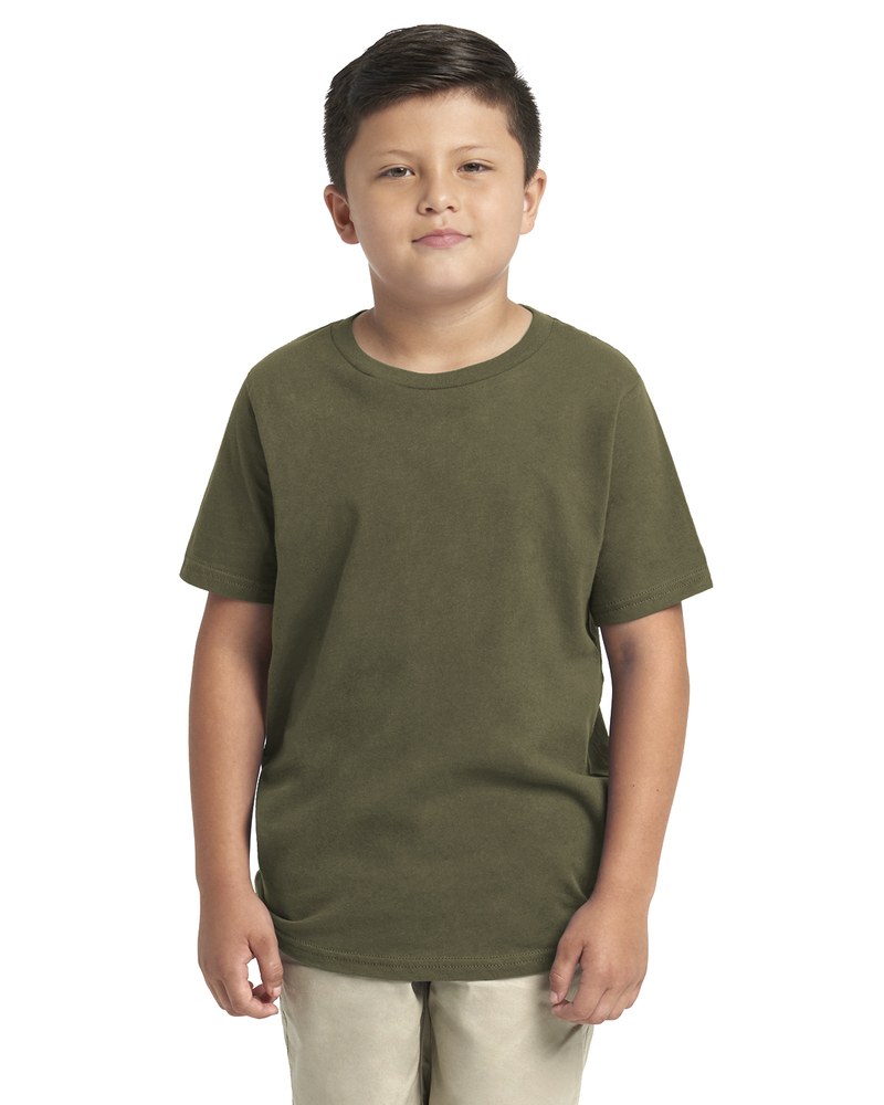 Next Level 3310 Youth Boys’ Cotton Crew Front Fullsize"