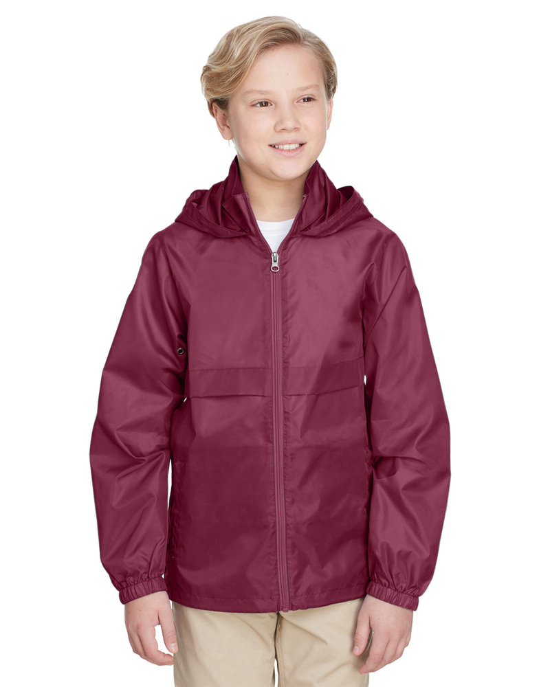 Team 365 TT73Y Youth Zone Protect Lightweight Jacket Front Fullsize"