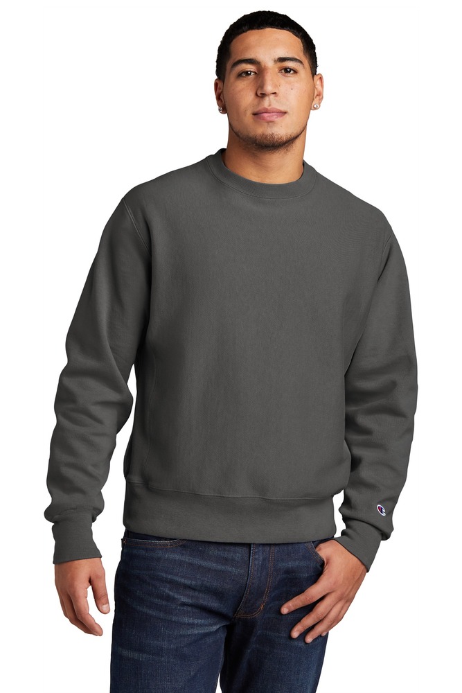Champion GDS149 Reverse Weave ® Garment-Dyed Crewneck Sweatshirt Front Fullsize"