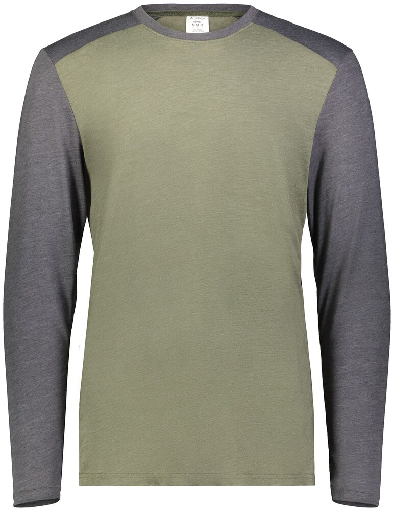 Augusta Sportswear 6881 Gameday Vintage Long Sleeve Tee Front Fullsize"