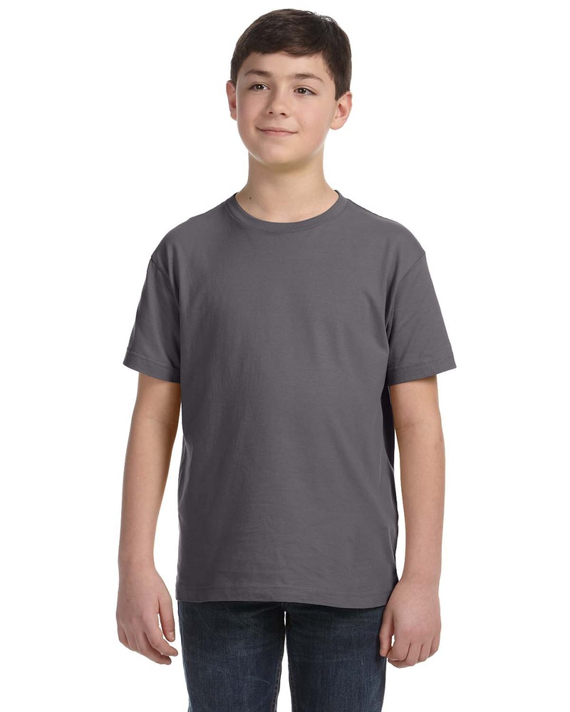 LAT 6101 Youth Fine Jersey Tee Front Fullsize"