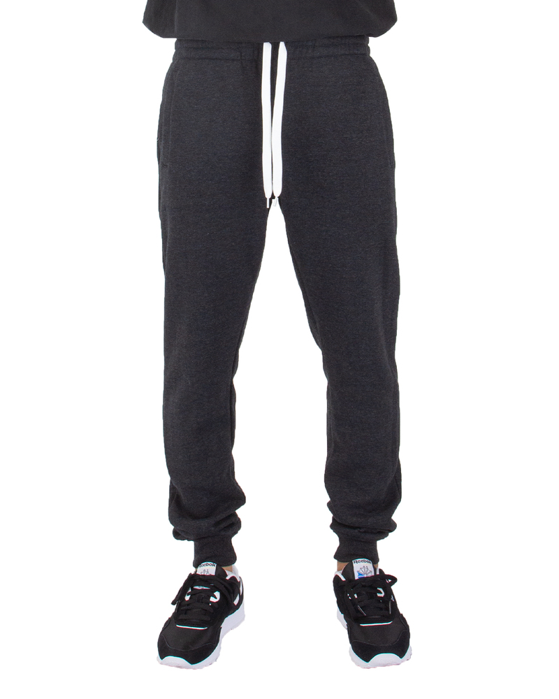 shaka wear shfjp men's fleece jogger pants Front Fullsize