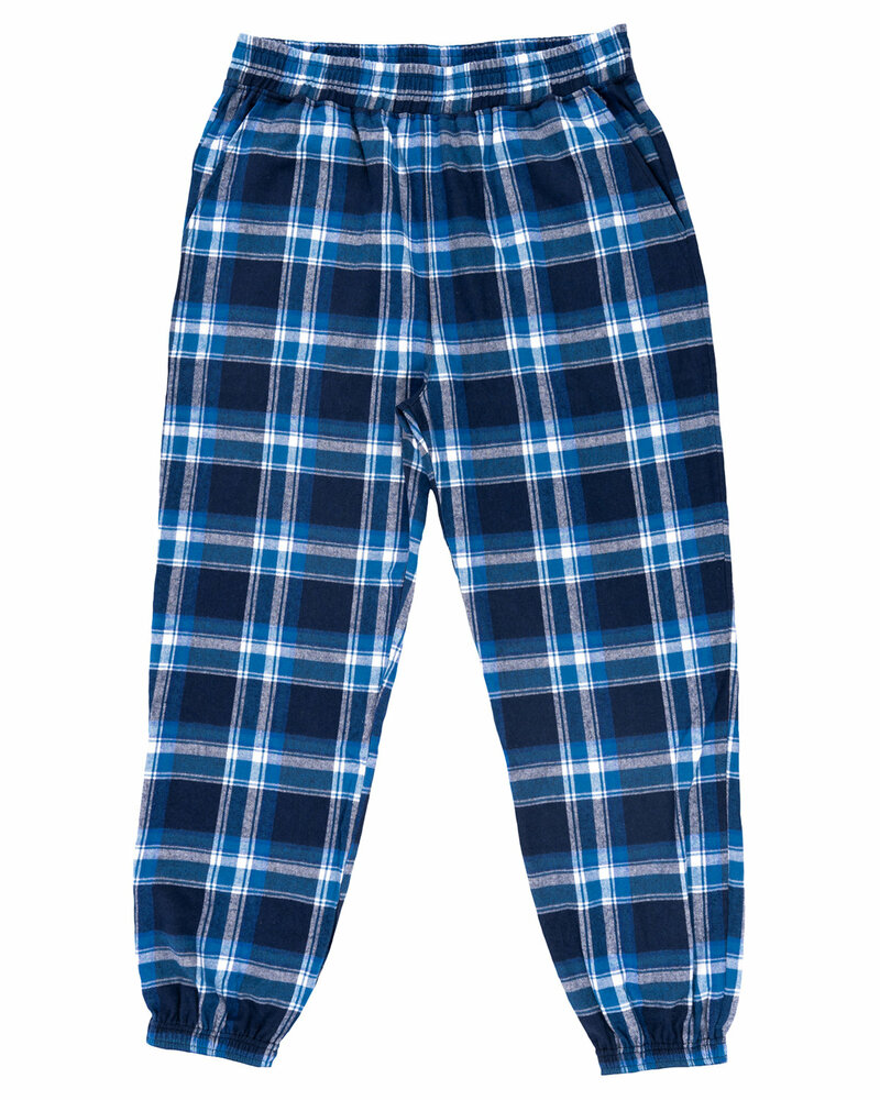 burnside b8810 unisex flannel jogger Front Fullsize