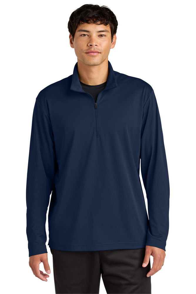 Sport-Tek ST672 Micropique Sport-Wick ® 1/4-Zip Front Fullsize"