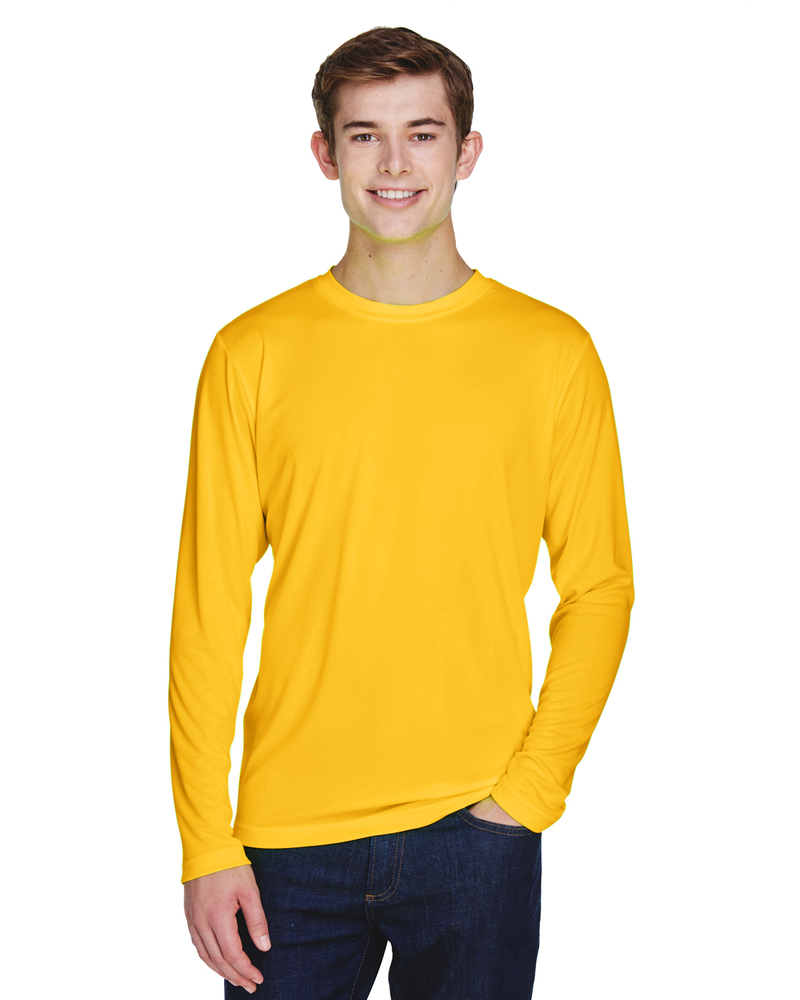 Team 365 TT11L Men's Zone Performance Long-Sleeve T-Shirt Front Fullsize"
