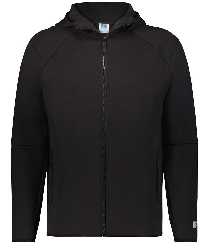 russell athletic r25tfm legend tech full-zip fleece jacket Front Fullsize