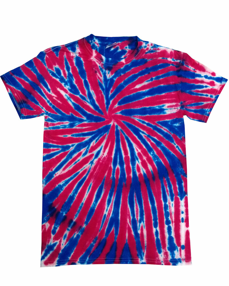 tie-dye cd100 adult t-shirt Front Fullsize
