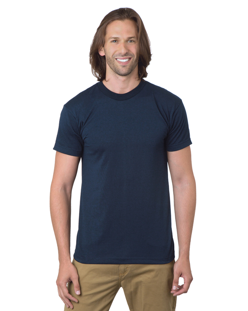 bayside ba1701 adult 5.4 oz., 50/50 t-shirt Front Fullsize