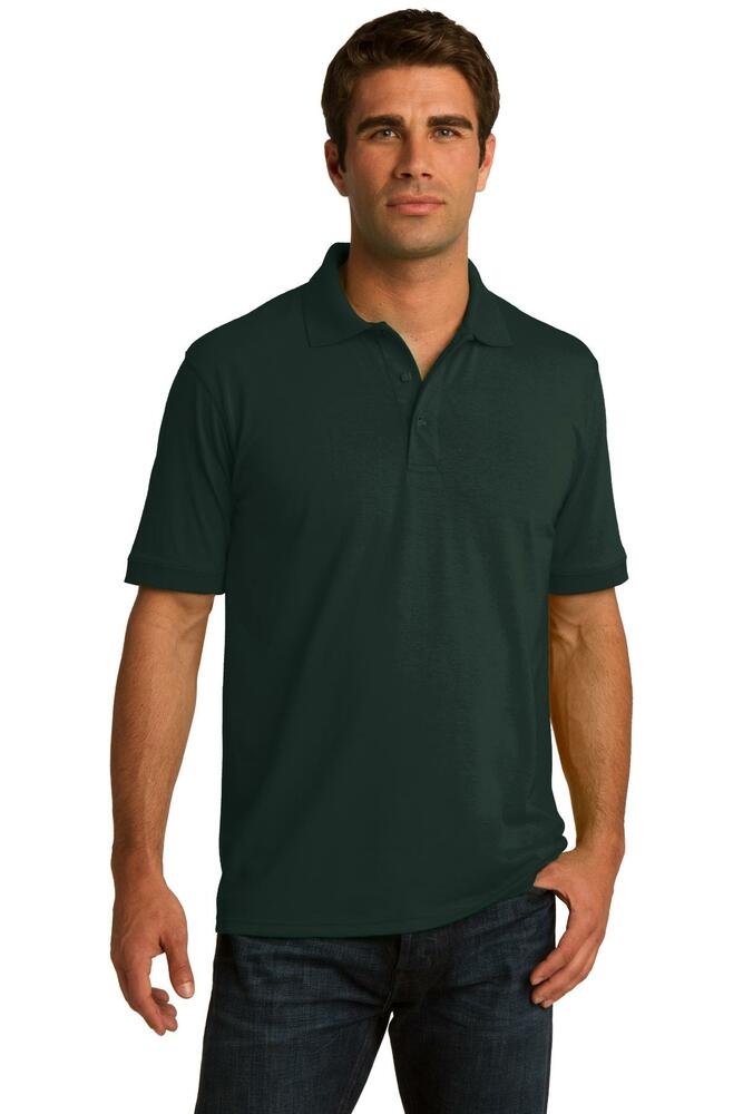Port & Company KP55T Tall Core Blend Jersey Knit Polo Front Fullsize"