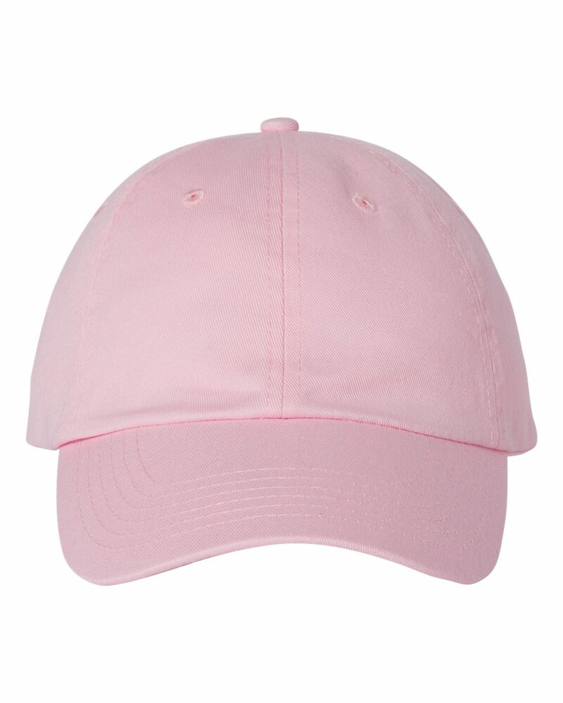 Valucap VC300A Adult Bio-Washed Classic Dad’s Cap Front Fullsize"