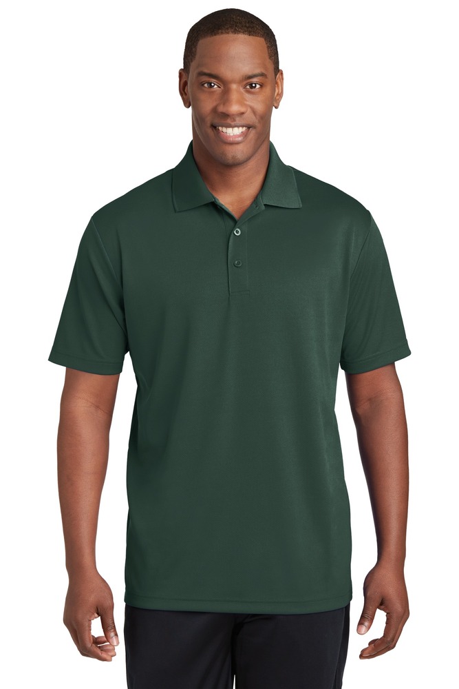 sport-tek st640 posicharge ® racermesh ® polo Front Fullsize