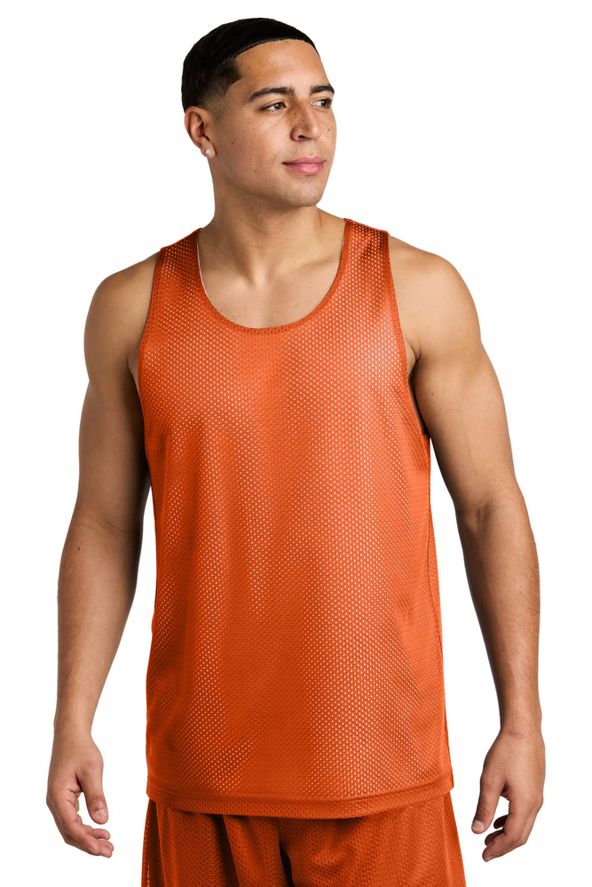 sport-tek st5000 posicharge ® reversible mesh tank Front Fullsize