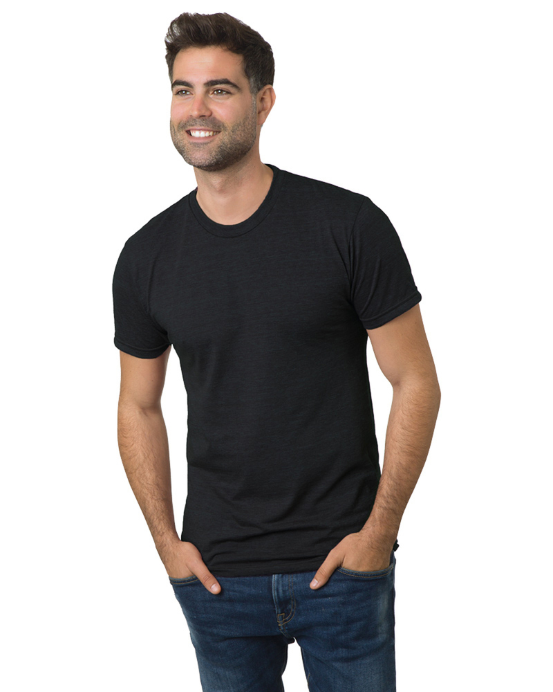 bayside ba9570 unisex 4.2 oz., triblend t-shirt Front Fullsize