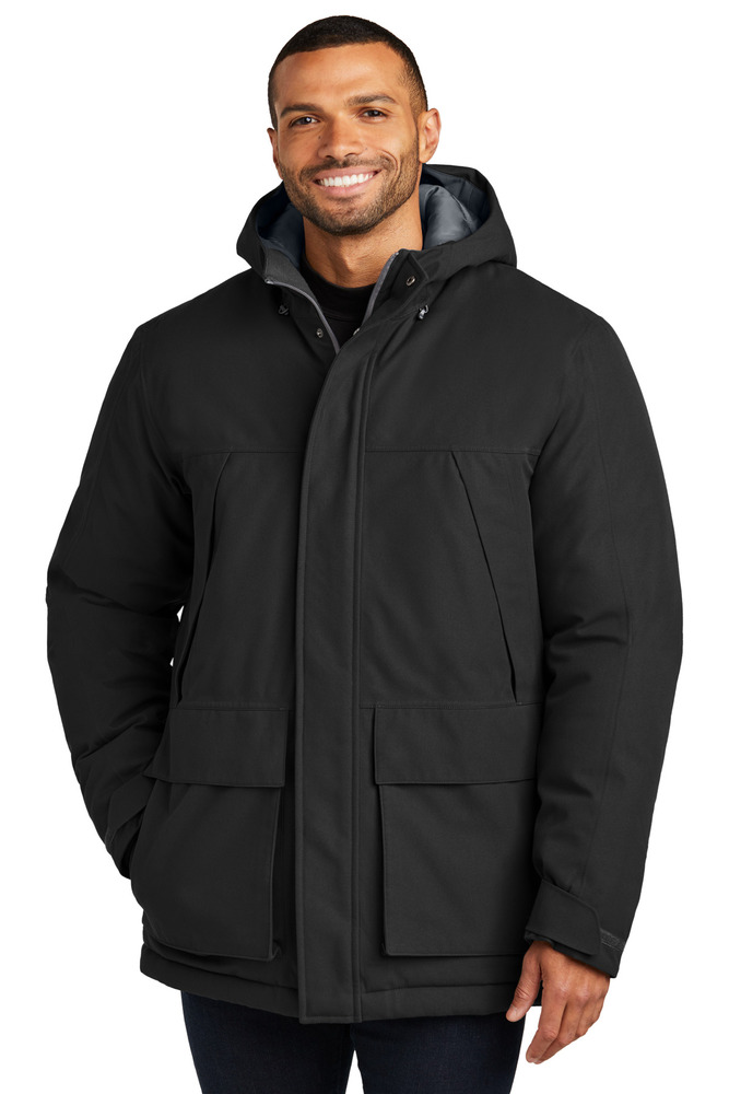 port authority j363 latitude waterproof heavyweight parka Front Fullsize