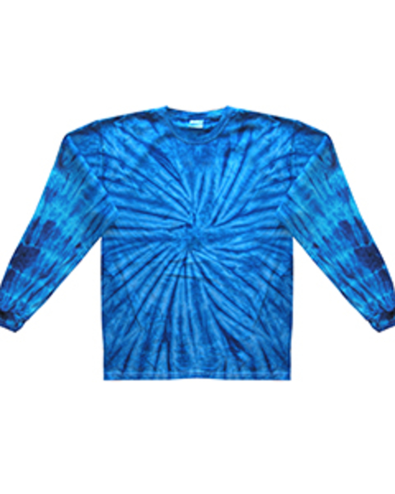 Tie-Dye CD2000Y Youth Long-Sleeve Tee Front Fullsize"
