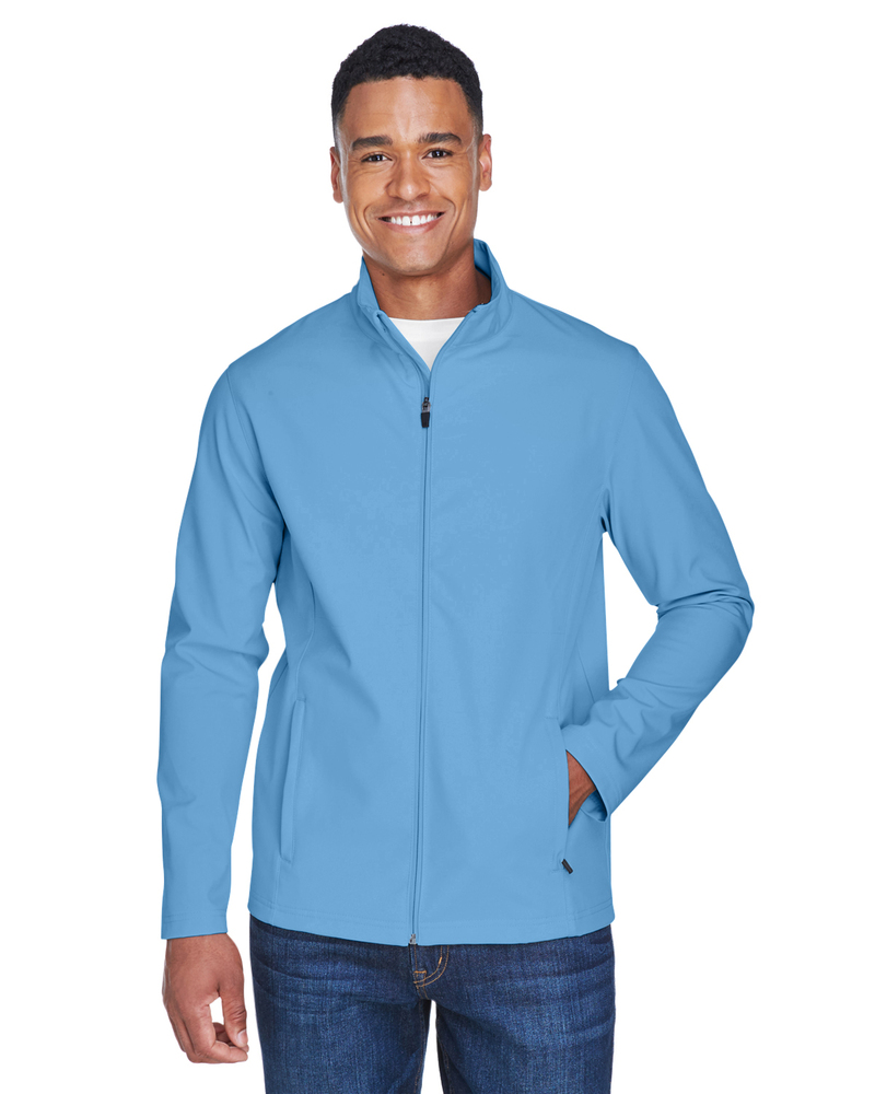 Team 365 TT80 Men's Leader Soft Shell Jacket Front Fullsize"