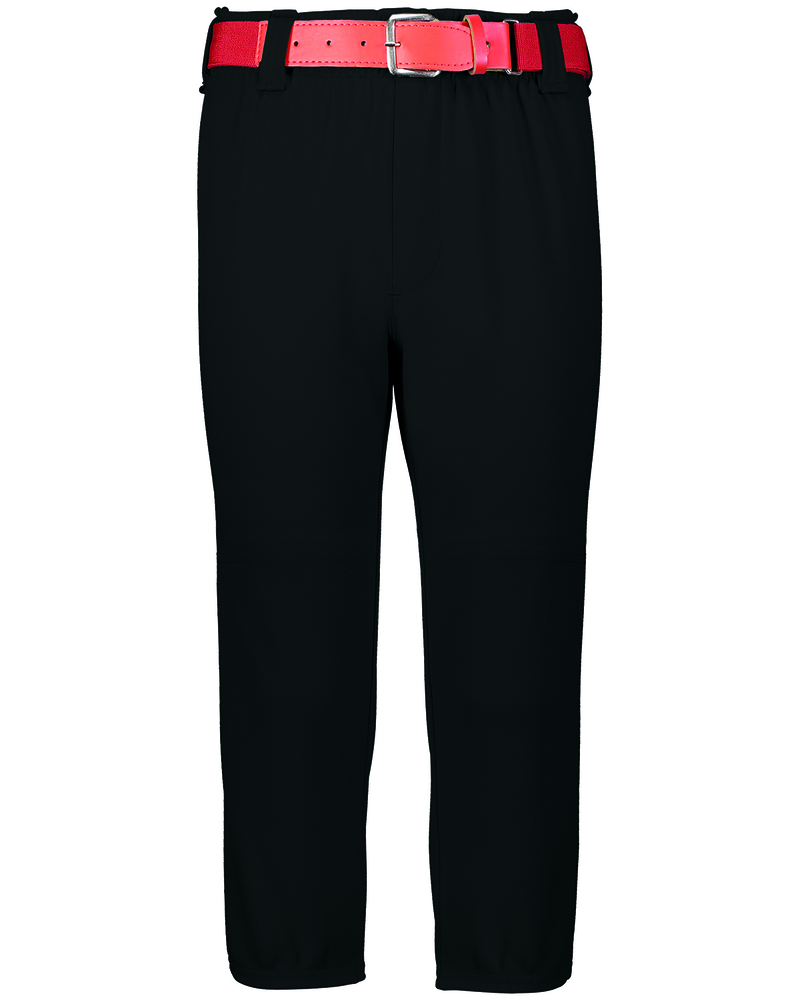 augusta sportswear ag1485 adult pull-up baseball pant with loops Front Fullsize