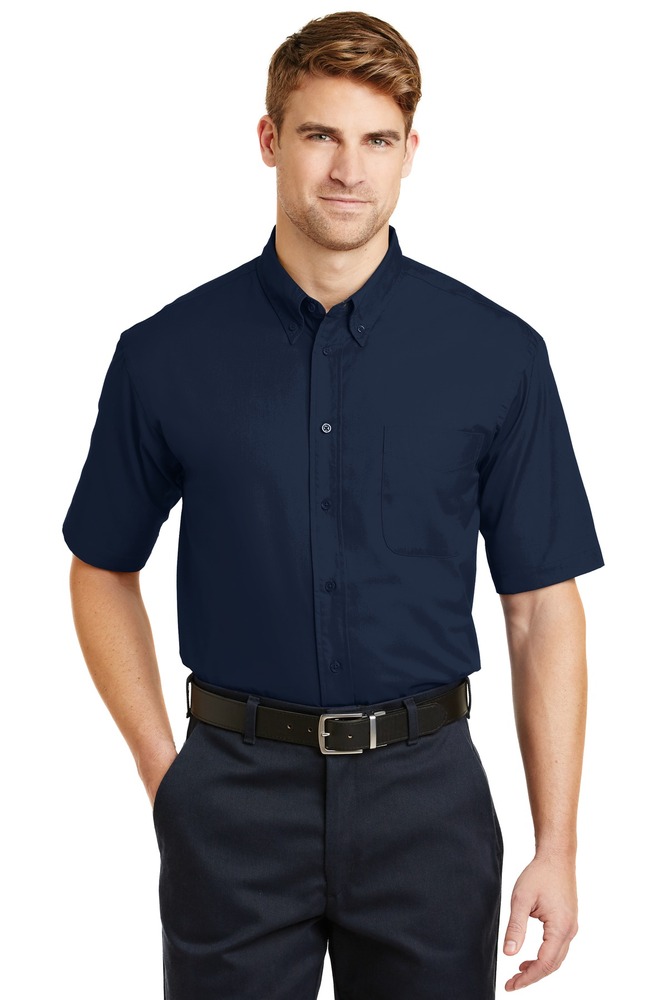 cornerstone sp18 short sleeve superpro ™ twill shirt Front Fullsize