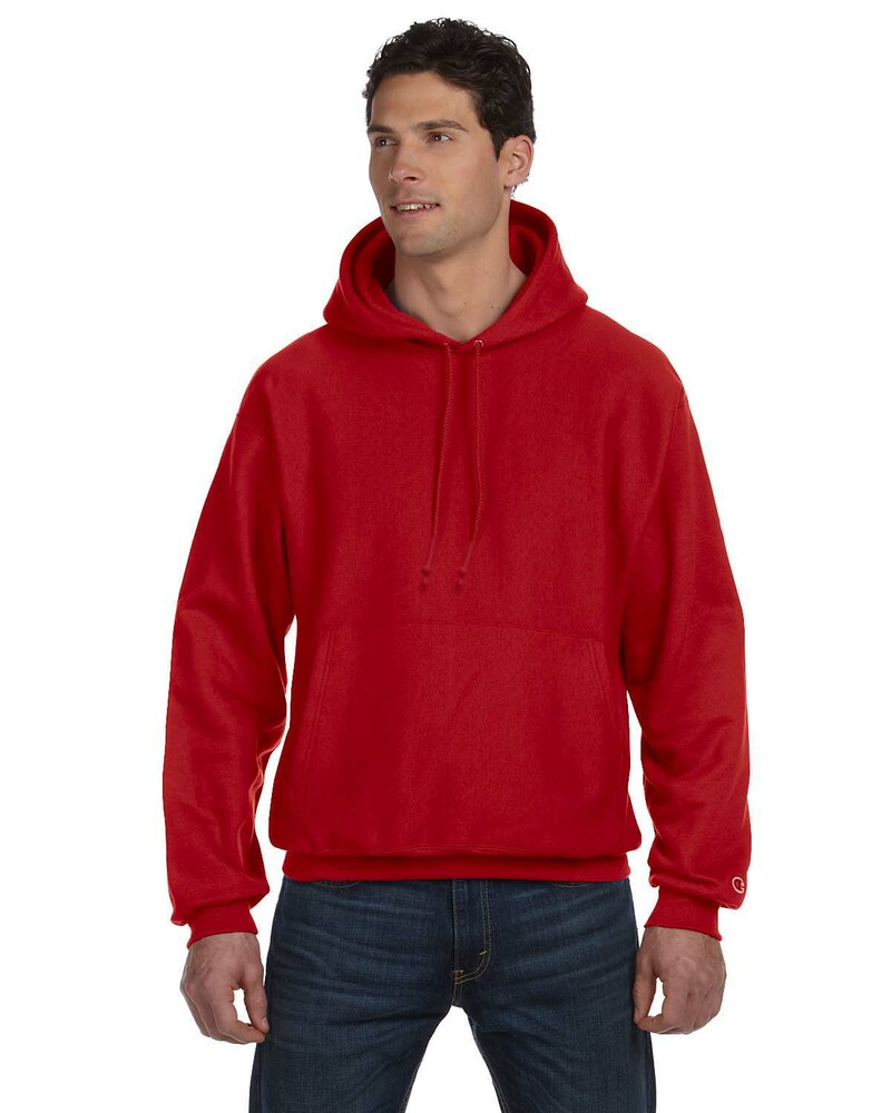 Champion S1051 Reverse Weave® Pullover Hooded Sweatshirt Front Fullsize"