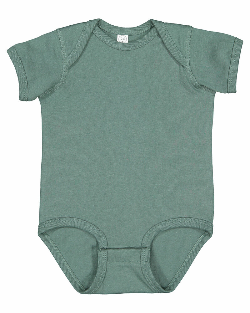 Rabbit Skins 4424 Infant Vintage Fine Jersey Bodysuit Front Fullsize"