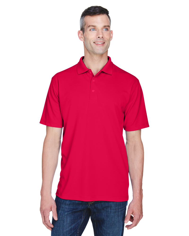 UltraClub 8445 Men's Cool & Dry Stain-Release Performance Polo Front Fullsize"