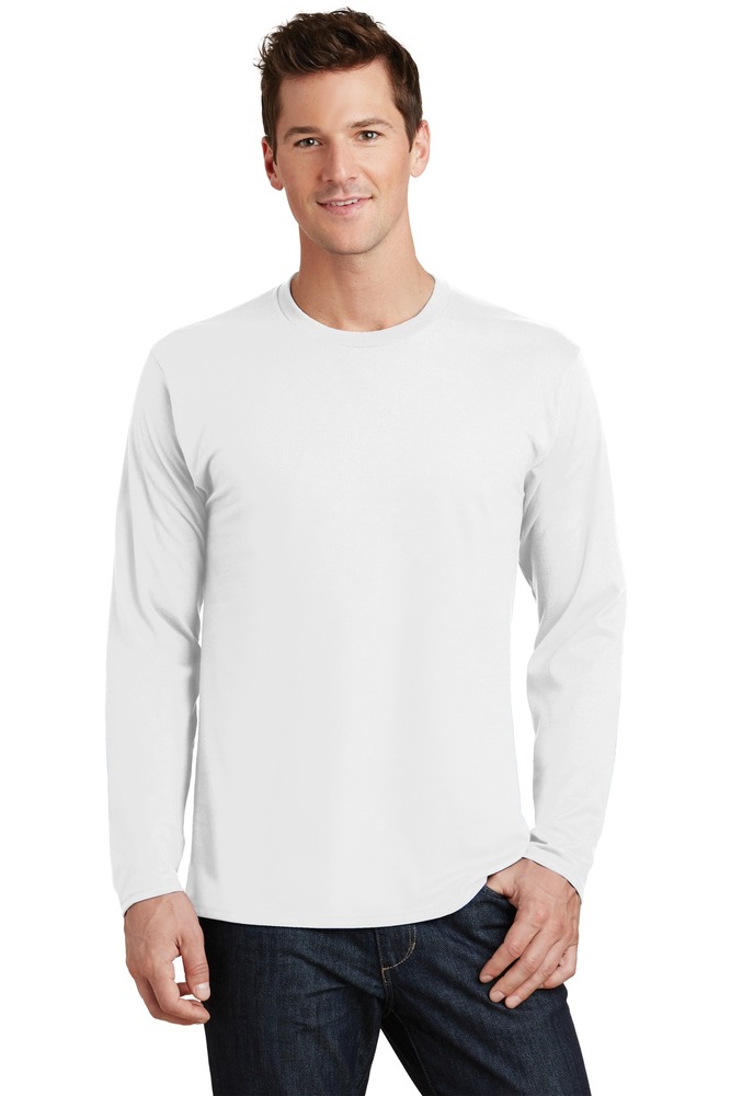 port & company pc450ls long sleeve fan favorite tee Front Fullsize