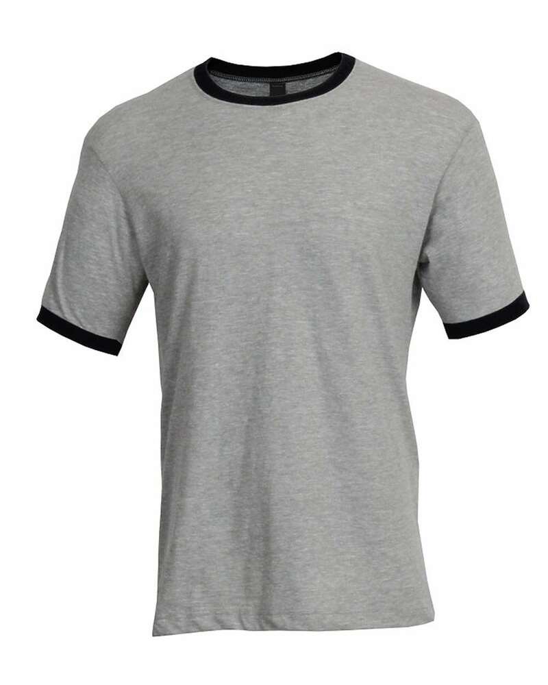 tultex 246 unisex jersey ringer tee Front Fullsize