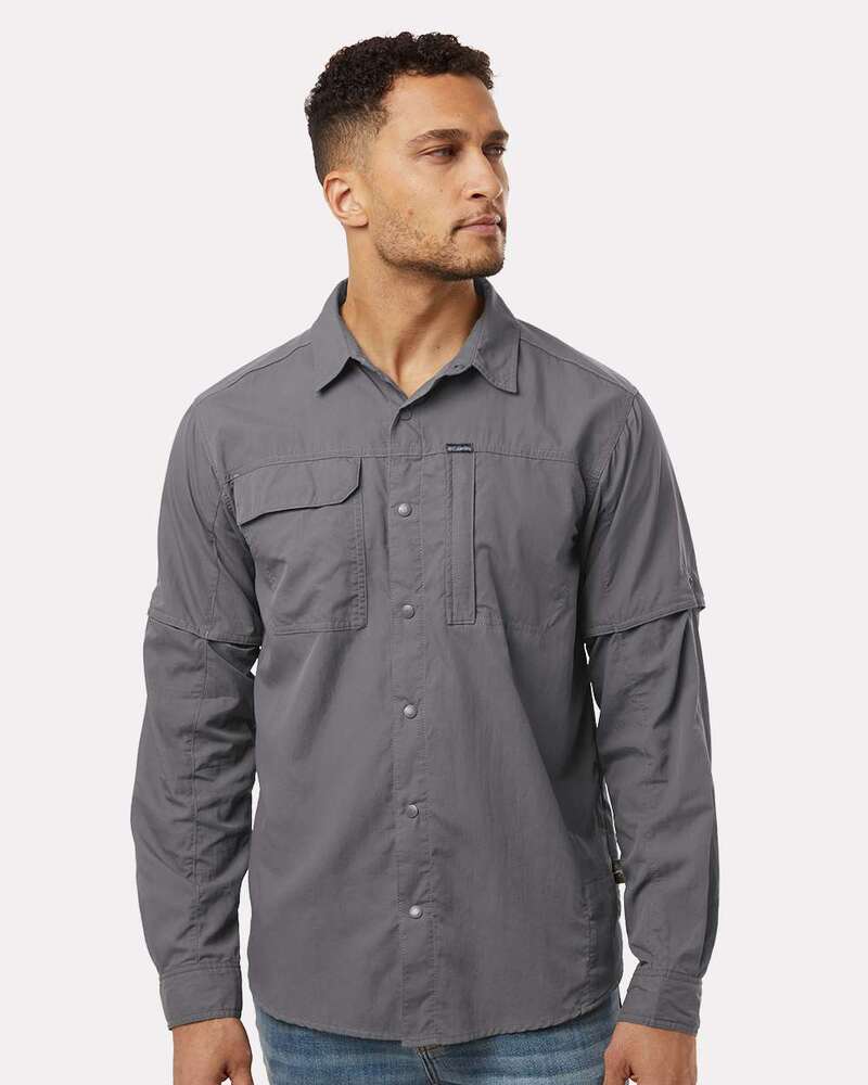 Columbia 212332 Skien Valley™ Long Sleeve Shirt Front Fullsize"