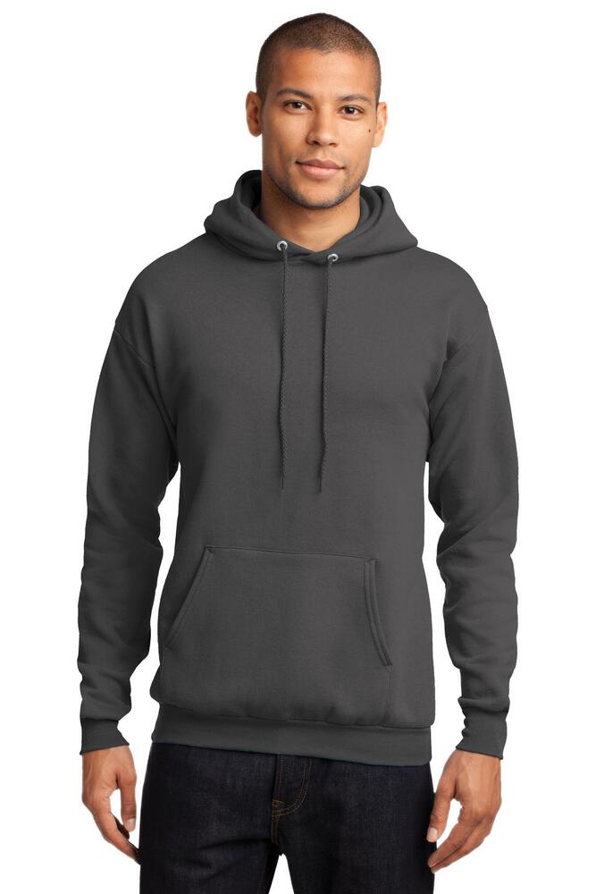 Port & Company PC78H Core Fleece Pullover Hooded Sweatshirt Front Fullsize"